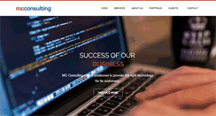 Desktop Screenshot of mcconsulting.com